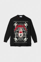 Pullover logo GAELLE PARIS GAABW07203 - Nero